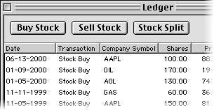 Transaction ledger