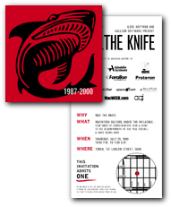 Mac the Knife invitation